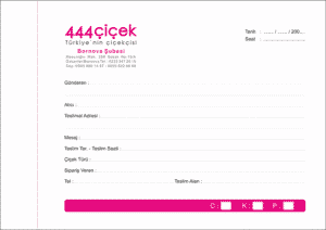 içek sipariş fişi 1 300x212 - çiçek sipariş fişi